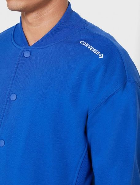 Джемпер Converse TWISTED VARSITY KNIT BOMBER 10018357-430 р. 2XL голубой