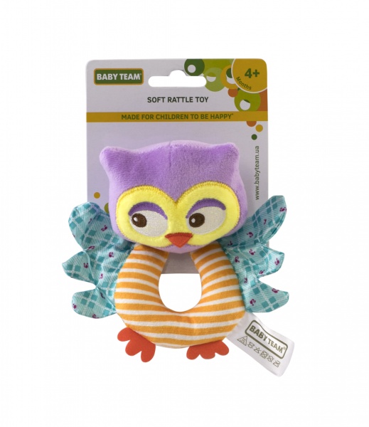 Игрушка-погремушка Baby Team в ассортименте 8501