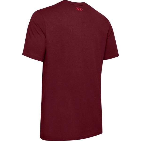 Футболка Under Armour UA GL Foundation SS T 1326849-615 M бордовий