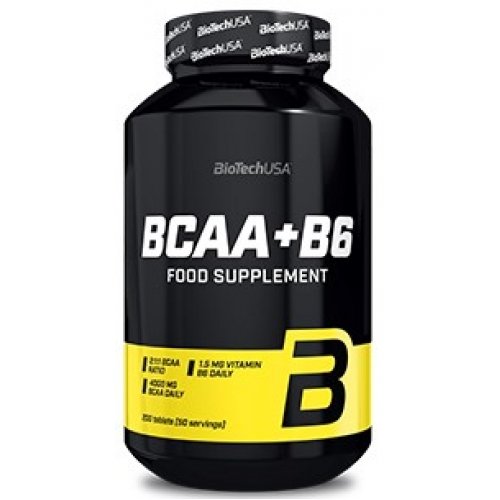 Аминокислота BioTech BCAA + B6 200 капс. 