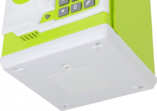 Сейф-скарбничка електронний дитячий класичний зелений OTE0643207/green