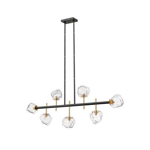 Світильник підвісний Zuma Line Rock 7x28 Вт G9 чорний 