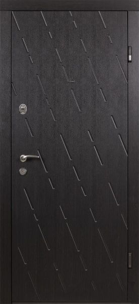 Двері вхідні Abwehr АМ-404 086Л (В) Kale2 венге 2050х860мм ліві