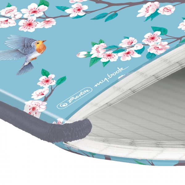 Блокнот My.Book Flex А5 40 аркушів клітинка Ladylike Birds 50021505 Herlitz
