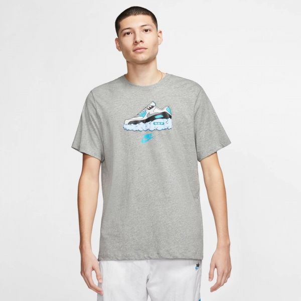 Футболка Nike M NSW AIR AM90 TEE CV0071-063 XL сірий