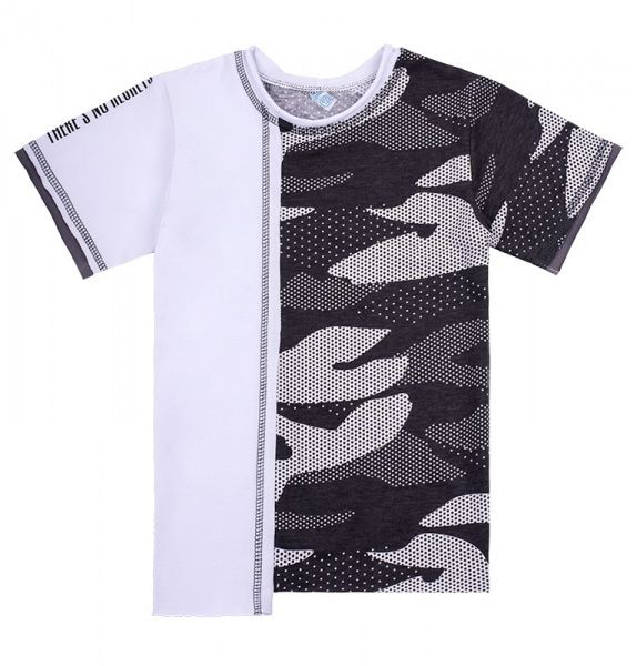 Футболка для хлопчика GABBI Юніор FT-20-17-2/1 р.128 білий 