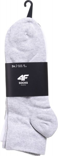 Шкарпетки 4F NOSD4-SOM302-27M+10S+20S сірий р.39-42
