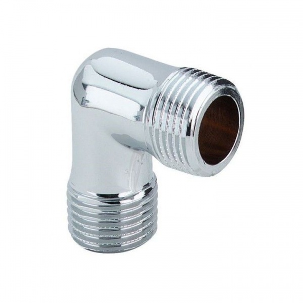 Коліно 90° ЗЗ Pattaroni хромоване 1