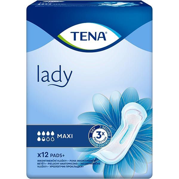 Прокладки урологические Tena Lady Maxi maxi 12 шт. 7322540593143