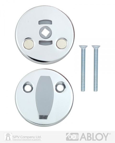 Накладка Abloy LH001 FIN ROUND 40 мм FE CR WC полірований хром