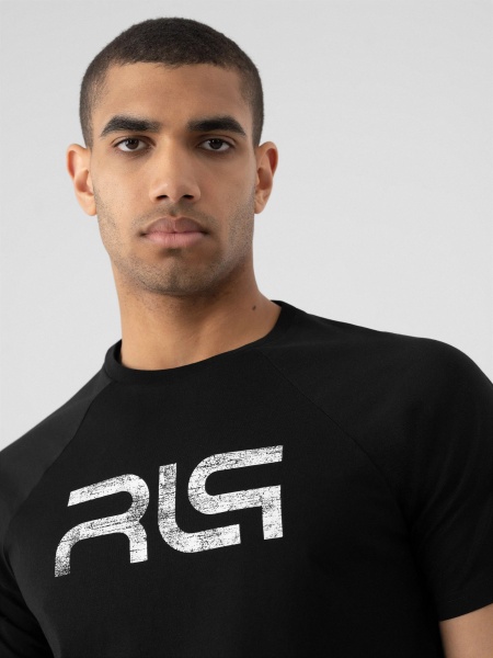 Футболка 4F RL9_TSHIRT RL9SS22TTSHM237-20S р.S черный