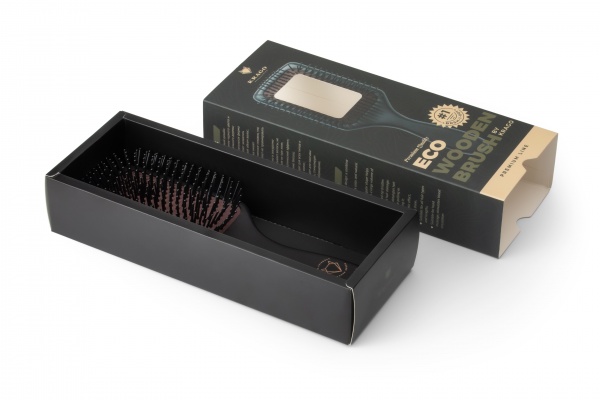 Гребешок KRAGO деревянная brsh-1-004