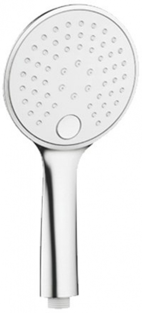 Ручной душ ScandiSPA 3 режима, переключатель-кнопка, круглая форма хром