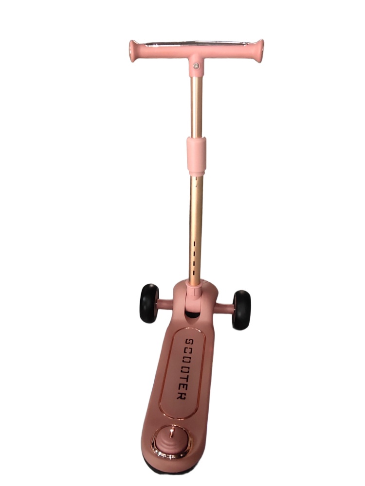 Самокат MaxxPro kids триколісний 60x32x78 см рожевий 2860012-6P