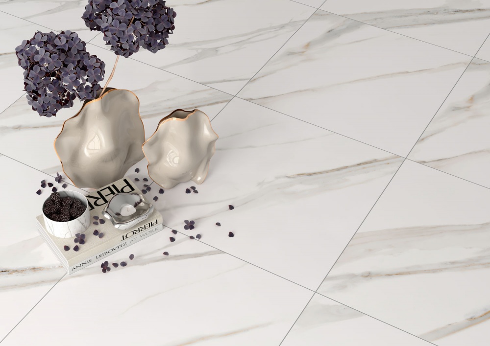 Плитка Cersanit Moonstone white rect 59,8x59,8 см