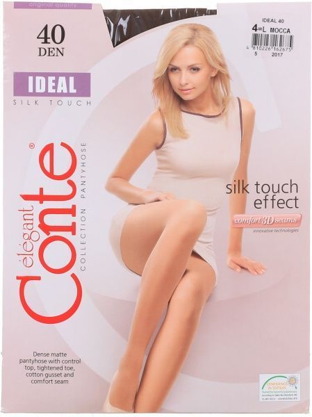 Колготки Conte IDEAL 40 den Mocca р. 4 коричневый 