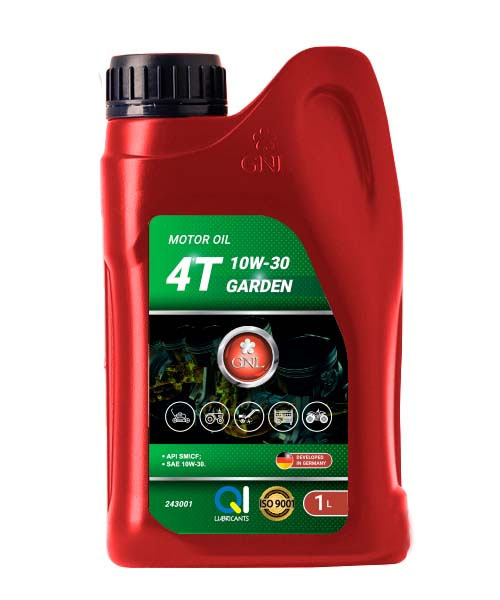 Олива для садової техніки GNL 4T Garden 10W-30 API SM 1 л