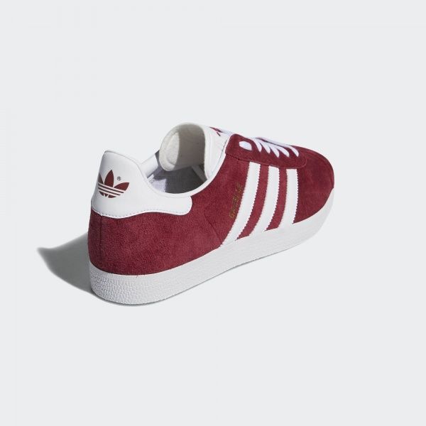 Кроссовки Adidas B41645 GAZELLE B41645 р.11 бордовый
