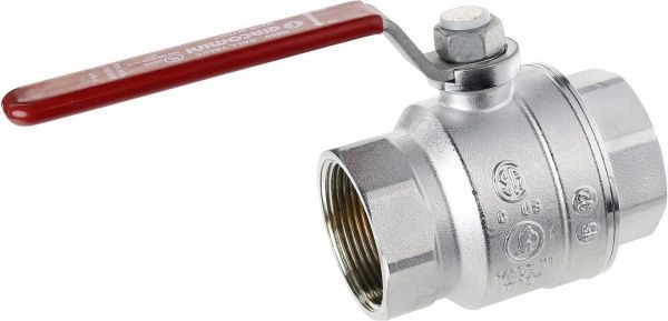Кран Giacomini шаровый 1 1/2 ВВ ручка