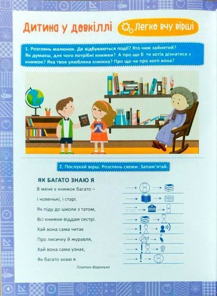 Книга Раиса Воликова «Я читаю і вчу вірші навчання через гру» 978-966-939-473-6