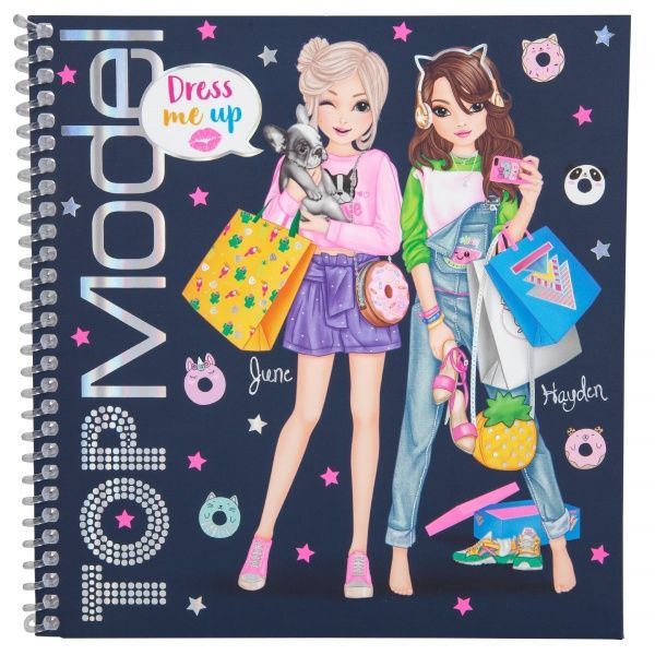 Альбом для творчества Motto с наклейками Наряды меня 410452