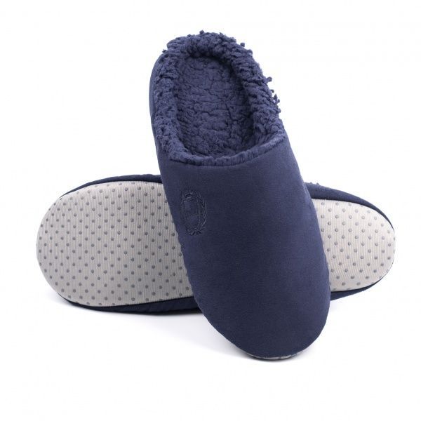 Тапки домашние Twins флис р. 41/42 синий Облако
