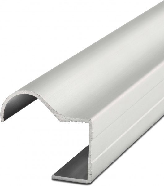 Профиль-ручка Новация AL-R-16 2700 мм хром