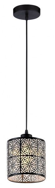 Підвіс WunderLicht 1x40 Вт E27 матовий чорний 7541-31 