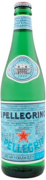Вода San Pellegrino мінеральна газована 0.5 л (8002270000317)