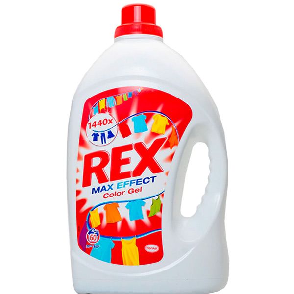 Гель для прання Rex Max Effect Color 4.62 л