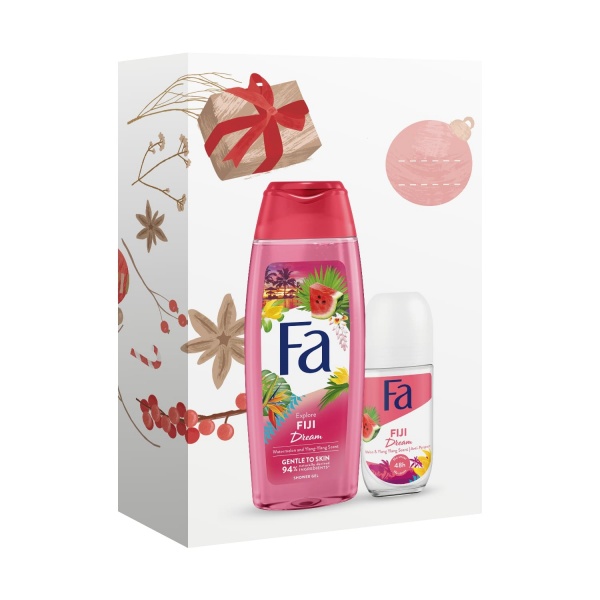 Набор для женщин Fa Fiji Dream Гель для душа 250 мл + Антиперспирант-ролик 50 мл