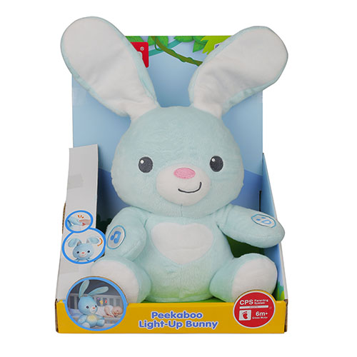 Мягкая игрушка Winfun сенсорный зайчик 0195-01