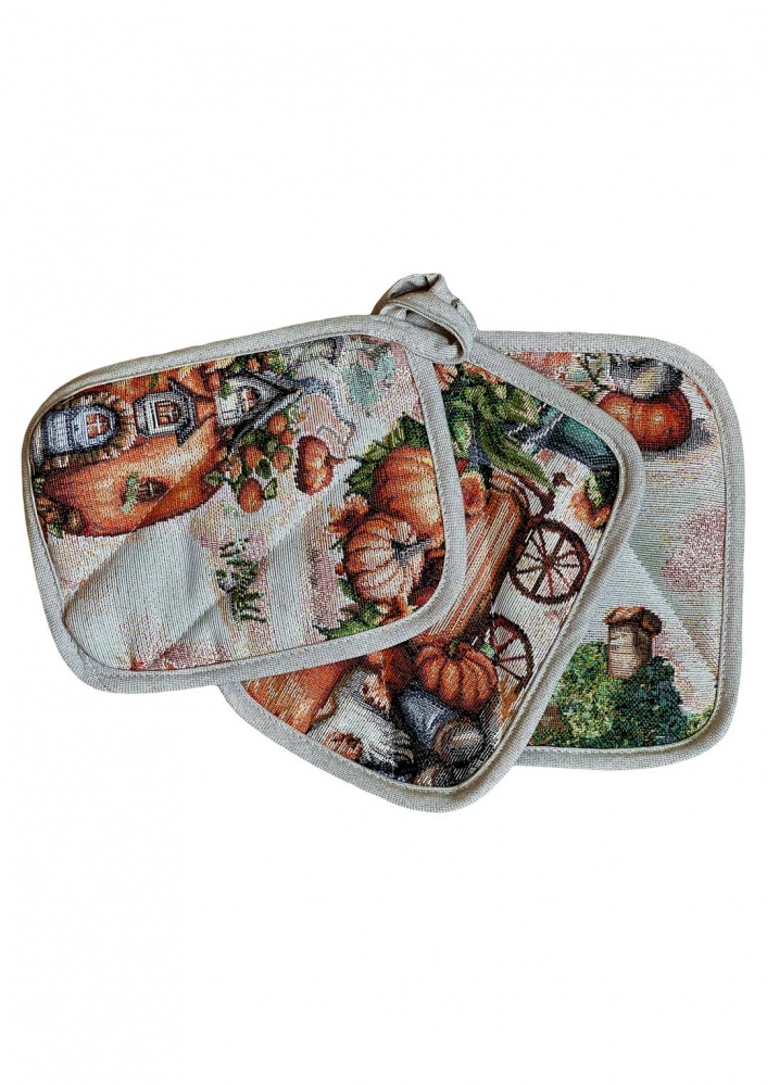 Прихватка Гарбузові гноми 20x15 см