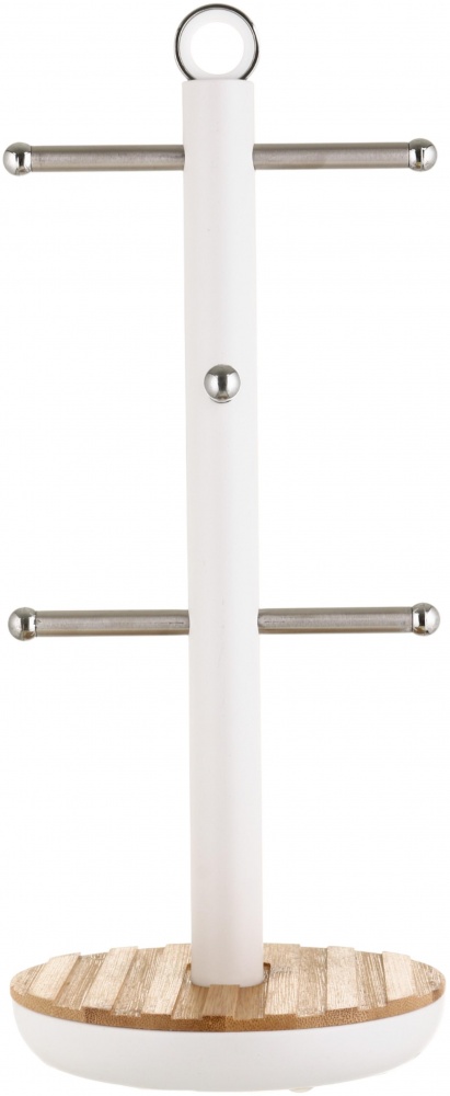 Тримач для чашок Flamberg Premium Retro 15х33,5 см білий PT-1022MB