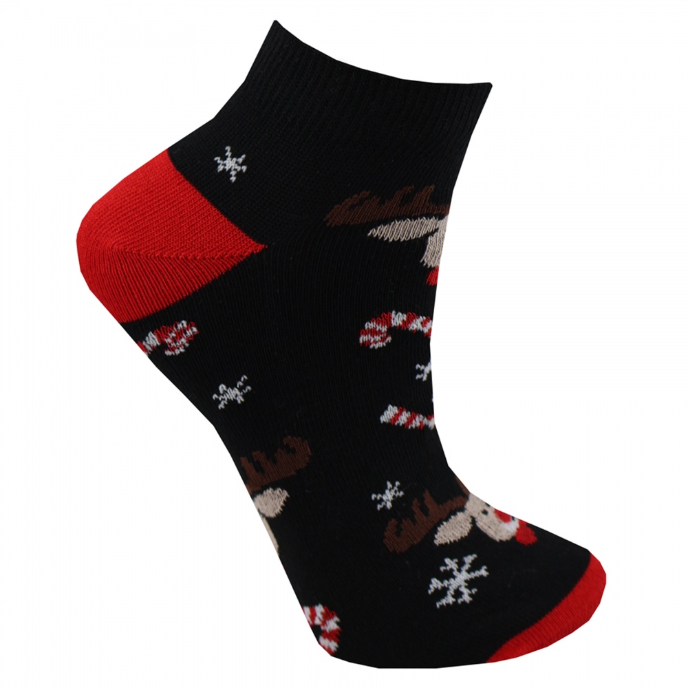 Шкарпетки дитячі унісекс Premier Socks Олені р. 20–22 чорний