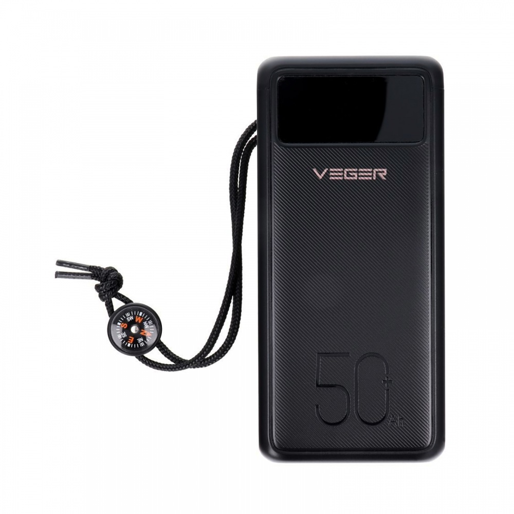 Повербанк VEGER W5001 50000 mAh black (W5001.black)