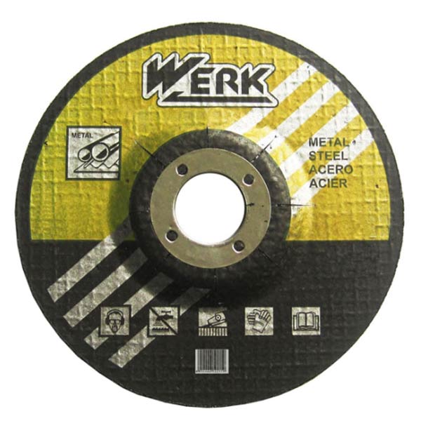 Круг зачистной Werk 115x6.3x22.23 мм металл