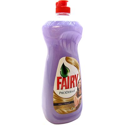 Средство для мытья посуды Fairy ProDerma Silk and Orchid 1 л