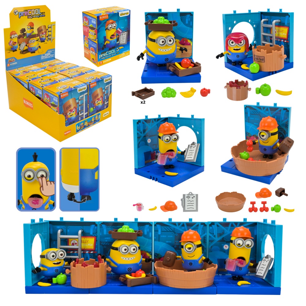 Фігурка-конструктор Blokees Minions серія 1 (4 види) 74839