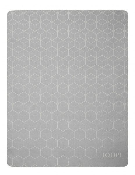 Плед Vision Graphit-Rauch 150x200 см сірий/світло-сірий Joop! 