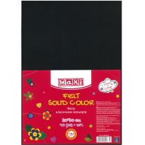 Фетр Maxi 1 шт. MX61622-01 2 мм 30x20 см чорний