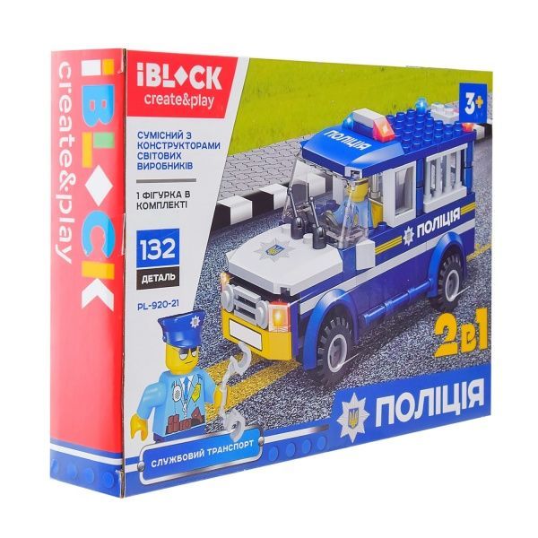 Конструктор Iblock Поліція PL-920-21