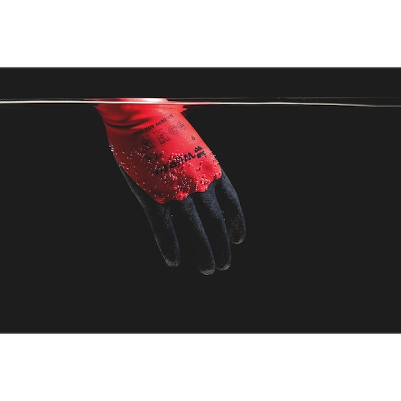 Перчатки WURTH водонепроницаемые Multifit-Dry с покрытием латекс XL (10) 0899405510