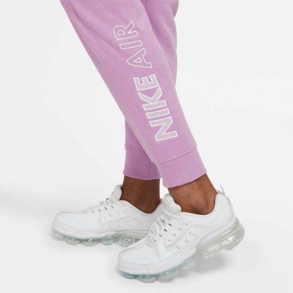 Брюки Nike W NSW AIR PANT FLC MR CZ8626-591 р. L сиреневый