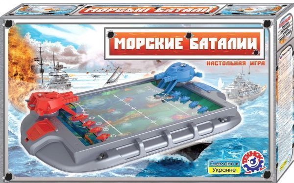 Гра настільна ТехноК Морські баталії 1110