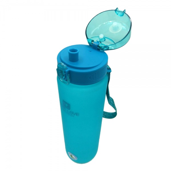 Пляшка спортивна 1000 мл Casno блакитний MX-5041_Blue