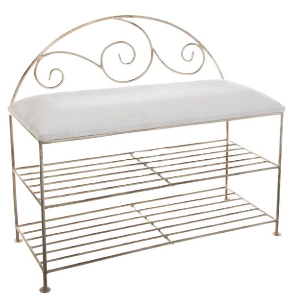 Підставка для взуття Люкс 740x310x800 мм білий 