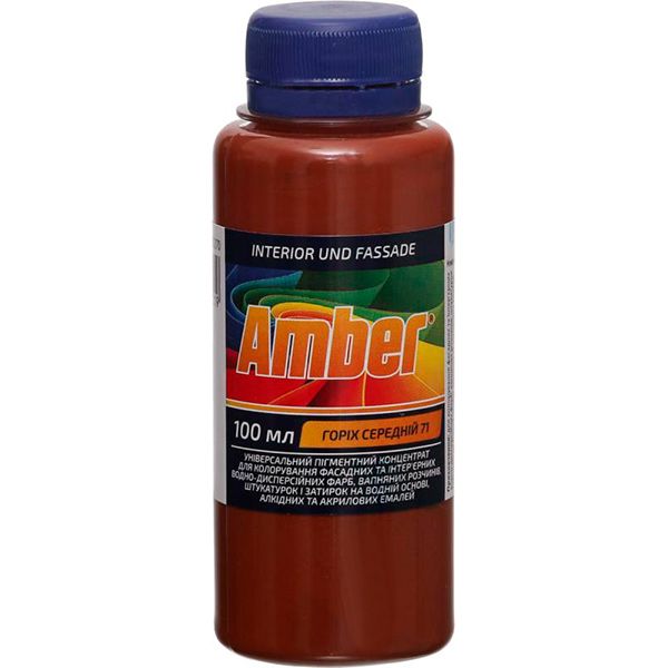 Колорант Amber орех средний 100 мл