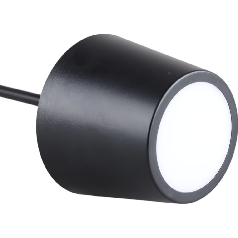 Настольная лампа аккумуляторная Sensio Deco 1x5 Вт черный LP-249550BK