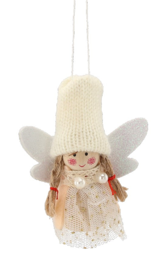 Украшение новогоднее Тайм Еко Гном d 65 мм 6,5 см 3 шт./уп.